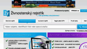 What Zivnostensky-rejstrik.cz website looked like in 2016 (7 years ago)