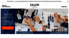 What Zalon.ch website looked like in 2016 (7 years ago)