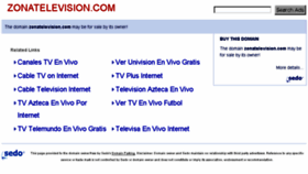 What Zonatelevision.com website looked like in 2016 (7 years ago)