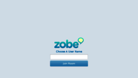 What Zobe.com website looked like in 2016 (7 years ago)