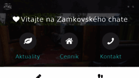 What Zamka.sk website looked like in 2016 (7 years ago)