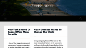 What Zeebobrasil.com website looked like in 2016 (7 years ago)