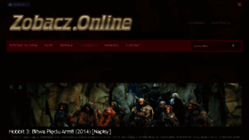 What Zobacz.online website looked like in 2016 (7 years ago)
