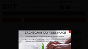 What Zut.wroclaw.pl website looked like in 2016 (7 years ago)