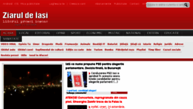 What Ziaruldeiasi.ro website looked like in 2016 (7 years ago)