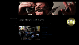 What Zauberer-samal.ch website looked like in 2016 (7 years ago)