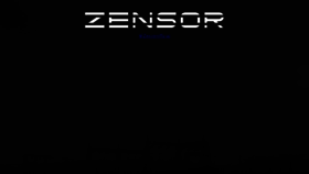 What Zensor.net website looked like in 2016 (7 years ago)