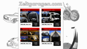 What Zeltgaragen.com website looked like in 2016 (7 years ago)