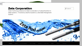 What Zetacorp.com website looked like in 2016 (7 years ago)