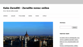 What Zaraditi.com website looked like in 2016 (7 years ago)