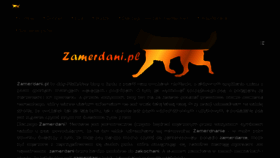 What Zamerdani.pl website looked like in 2016 (7 years ago)
