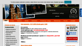 What Zdz.krakow.pl website looked like in 2016 (7 years ago)