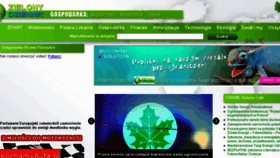 What Zielonydziennik.pl website looked like in 2016 (7 years ago)