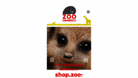 What Zoo-osnabrueck.de website looked like in 2016 (7 years ago)