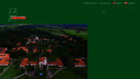What Zamorano.edu website looked like in 2016 (8 years ago)