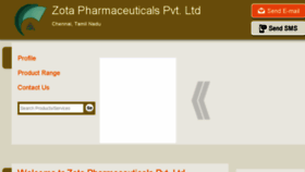 What Zotapharma.co.in website looked like in 2016 (7 years ago)