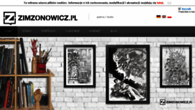 What Zimzonowicz.pl website looked like in 2016 (7 years ago)