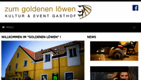 What Zumgoldenenloewen.at website looked like in 2016 (7 years ago)