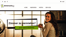 What Zimmersuche.ch website looked like in 2017 (7 years ago)