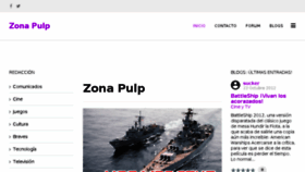 What Zonapulp.com website looked like in 2017 (7 years ago)