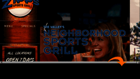 What Zippssportsgrills.com website looked like in 2017 (7 years ago)