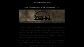What Zehn.com website looked like in 2017 (7 years ago)