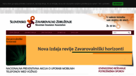 What Zav-zdruzenje.si website looked like in 2017 (7 years ago)