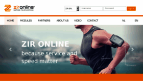 What Zir-online.com website looked like in 2017 (7 years ago)