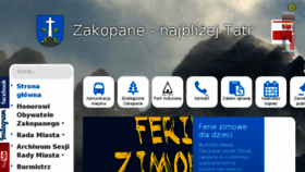 What Zakopane.eu website looked like in 2017 (7 years ago)