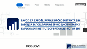 What Zzzbrcko.org website looked like in 2017 (7 years ago)