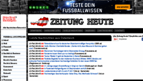What Zeitungheute.net website looked like in 2017 (7 years ago)