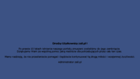 What Za0.pl website looked like in 2017 (8 years ago)