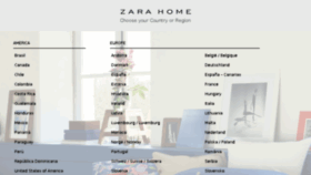 What Zarahome.net website looked like in 2017 (7 years ago)