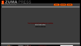 What Zumapress.com website looked like in 2017 (7 years ago)