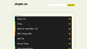 What Zingtv.vn website looked like in 2017 (7 years ago)