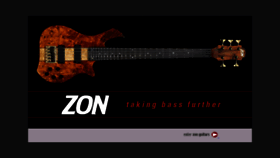 What Zonguitars.com website looked like in 2017 (7 years ago)