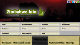 What Zimbabwe-info.com website looked like in 2017 (7 years ago)