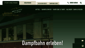 What Zittauer-schmalspurbahn.de website looked like in 2017 (7 years ago)
