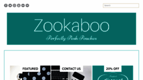 What Zookaboo.com website looked like in 2017 (7 years ago)