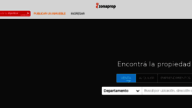 What Zonaprop.com.ar website looked like in 2017 (6 years ago)