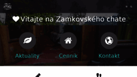 What Zamka.sk website looked like in 2017 (7 years ago)