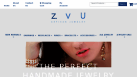 What Zvuartisanjewelry.com website looked like in 2017 (6 years ago)