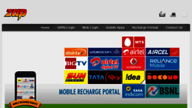 What Zaprecharge.in website looked like in 2017 (8 years ago)