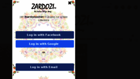 What Zardozipret.com website looked like in 2017 (6 years ago)