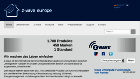 What Zwaveeurope.com website looked like in 2017 (6 years ago)