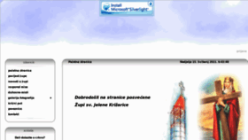 What Zupa-senkovec.hr website looked like in 2017 (6 years ago)