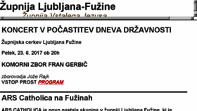 What Zupnija-fuzine.rkc.si website looked like in 2017 (6 years ago)