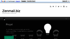 What Zenmail.biz website looked like in 2017 (8 years ago)