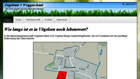 What Zugebaut-weggeschaut.de website looked like in 2017 (6 years ago)