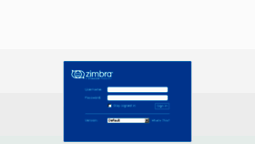 What Zimbra.tsutmb.ru website looked like in 2017 (6 years ago)